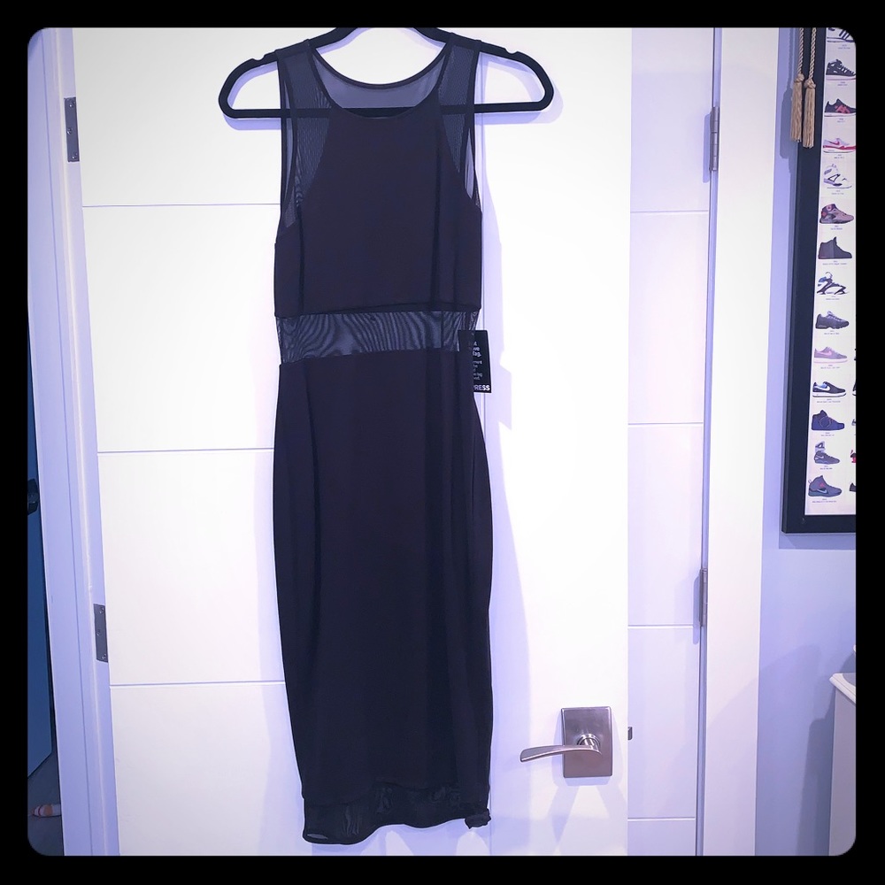 Midi Sheer Dress